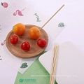 BBQ Party Use 30/40/50cm Bamboo Skewer With Cusotm Logo For Outdoor Use